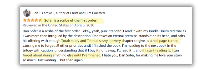 Scribe of the first order review